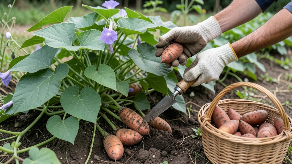 What Month Do You Harvest Sweet Potatoes: Frost-Free Window & Soil Temp Triggers